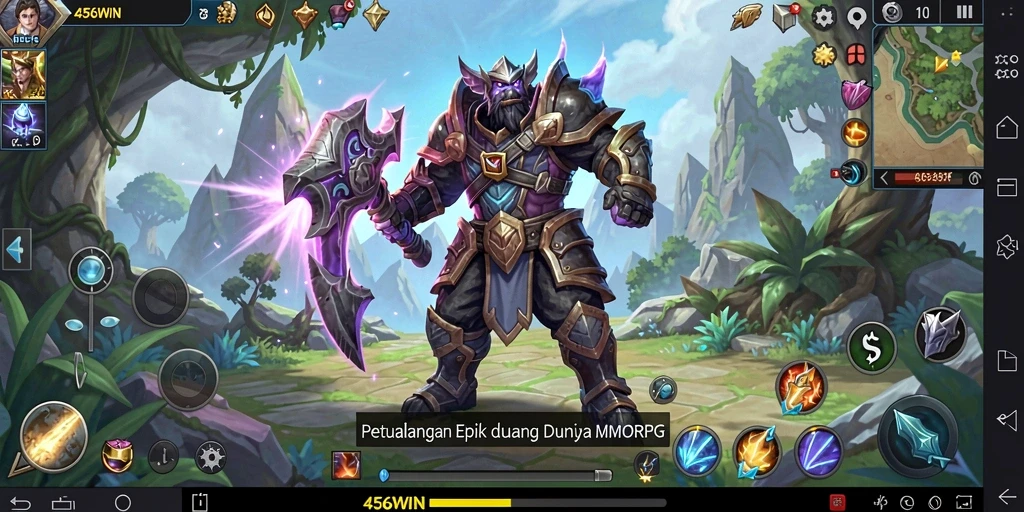 Gameplay menarik di dunia fantasi 456WIN yang luas.