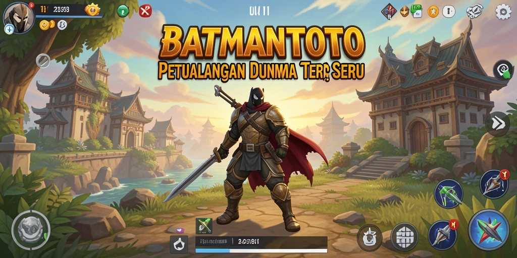Gameplay seru dalam dunia terbuka yang mendebarkan.