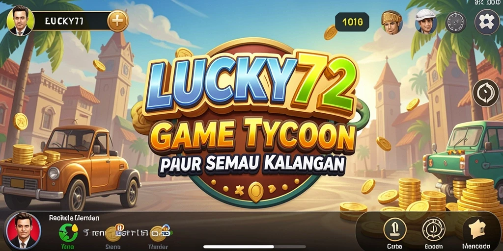 Tampilan gameplay seru dan strategis dari LUCKY72.