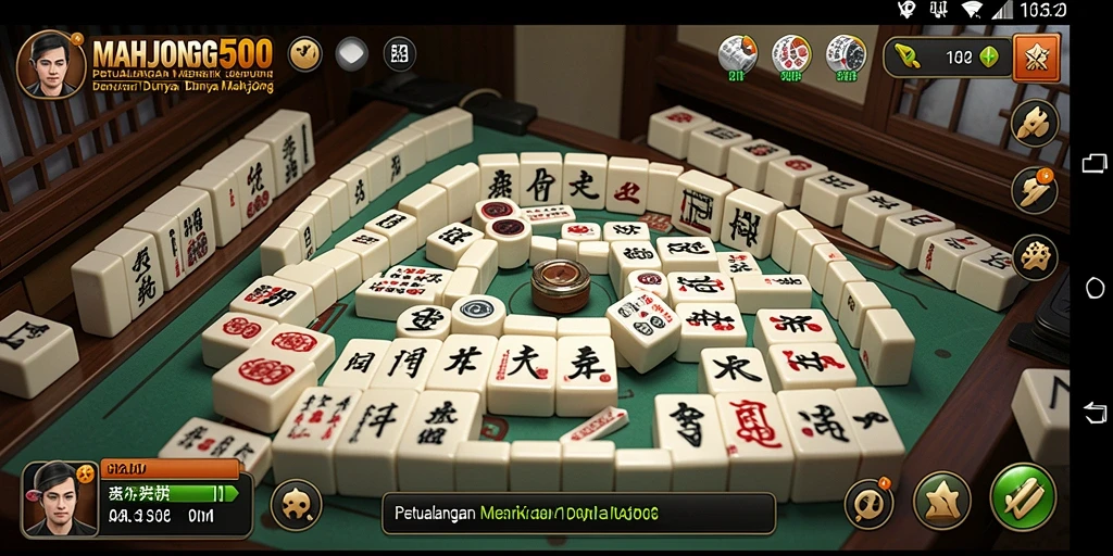 Tampilan gameplay ARPG menarik dalam MAHJONG500 dengan aksi yang mendebarkan.