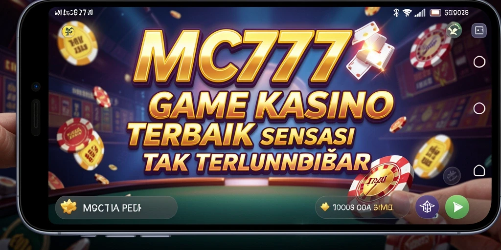 Tampilan gameplay MC777 yang seru dan menarik di kasino.