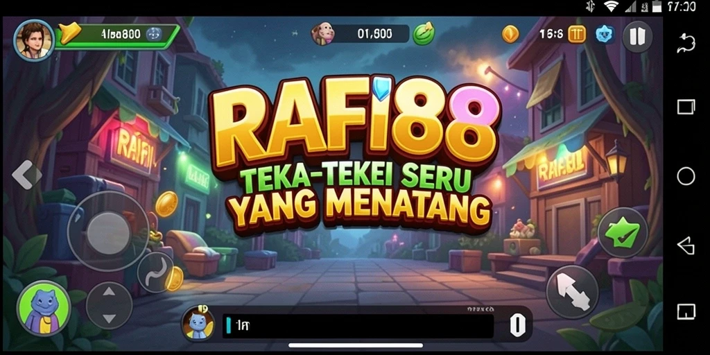 Tampilan gameplay menawan pada RAFI88 saat menyelesaikan teka-teki.