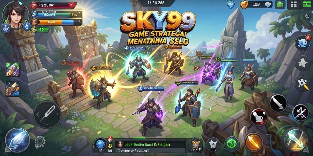 Tampilan menarik gameplay <strong>SKY99</strong> yang mendebarkan dan penuh strategi.