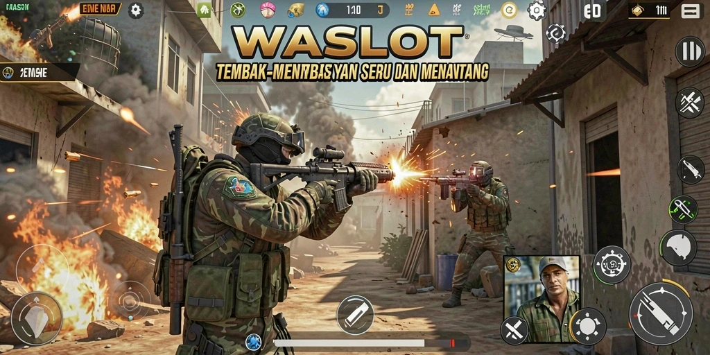Gameplay mendebarkan dalam TPS yang seru dan beraksi.