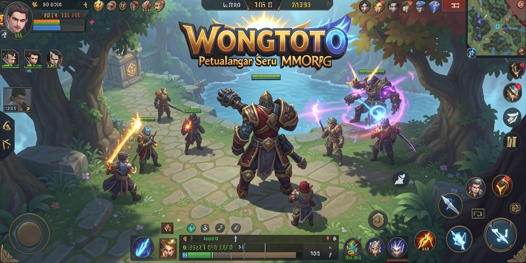 Gameplay seru dan interaktif dalam WONGTOTO.